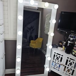 Tall Vanity Mirror  76" × 35"