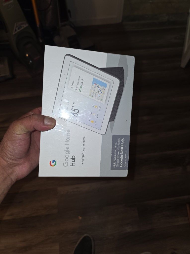 Google Home Smart Nest Hub 1st Gen With Google Assistant - GA00515-US NEW SEALED