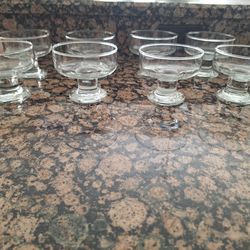 New In Box 8 Brio! Glass Dessert Cups