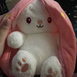 Strawberry Bunny Plushie