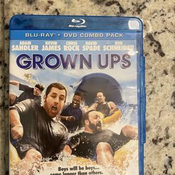 Grownups Blu-ray And DVD Combo +Gag Reel 