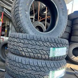 265/70R17 Set Of 4 Rockblade A/T New Tires 