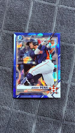 Houston Astros Jeremy Pena Card