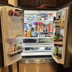 GE Counter Depth Stainless Steel Refrigerator 