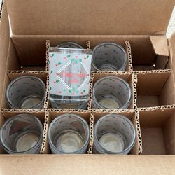 Holiday votive glass - Candle Holders