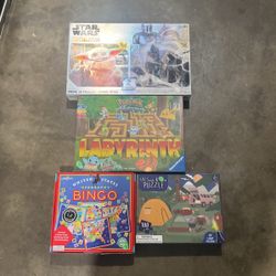 Kids Board Games And Puzzles Star Wars Pokémon 