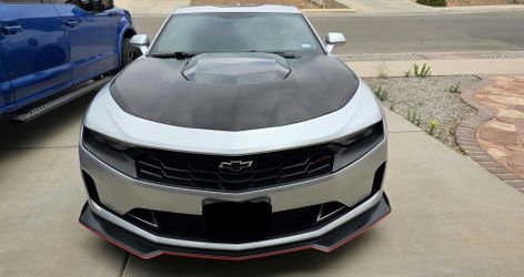 Camaro 2016+ Eos ZL1 Style gloss black front lip spoiler