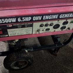 $100 For The Generator Generator Works Great Nothing Wrong With It For $150 I'll Give You Two Of Them