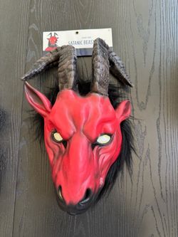 Satanic beast goat mask