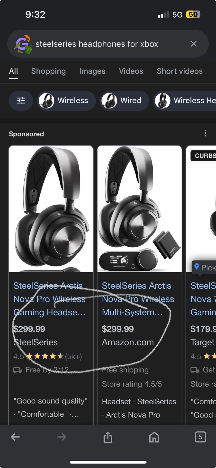 Xbox Artis Nova Pro Wireless Headset