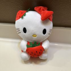 New Strawberry Hello Kitty Plush