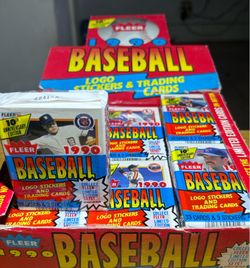 1990 Fleer Baseball Trading Card