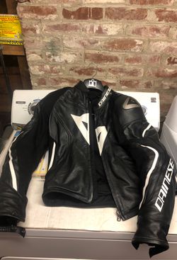 Dianese leather motorcycle jacket