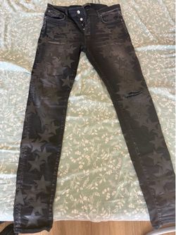 Amiri Black Star pants