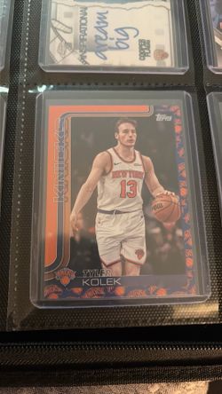 Knicks logo Tyler Kolek