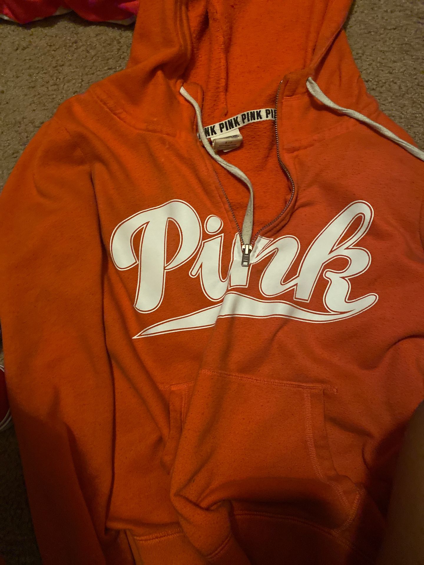 Pink hoodie