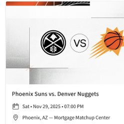 Suns Vs Nuggets 