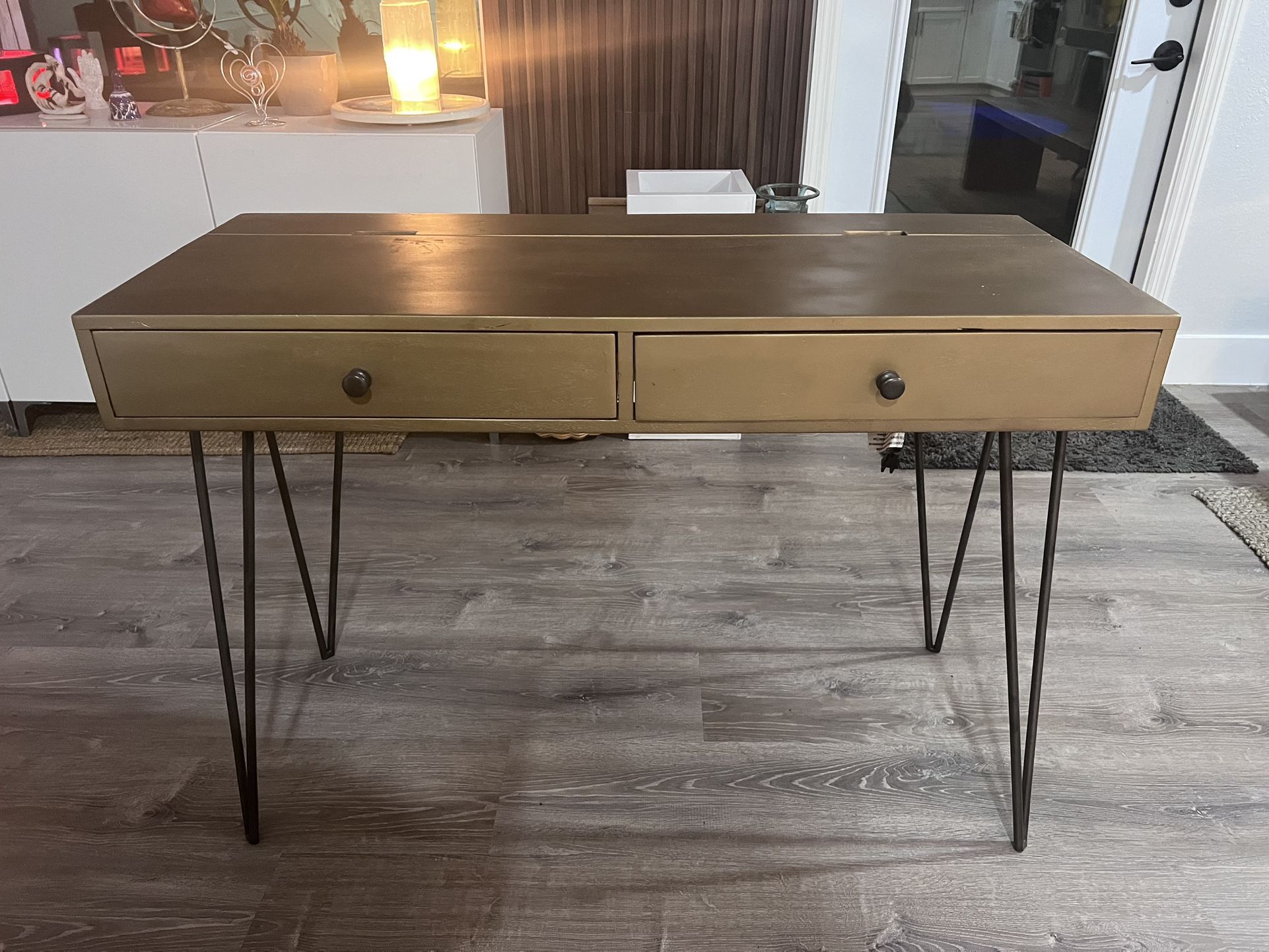 Desk or Table with Plug - Great Price