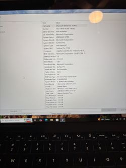 Microsoft Surface Pro With Dock And Charger