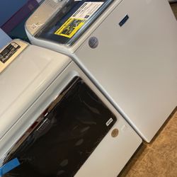 set washer and dryer gas new perfect working 