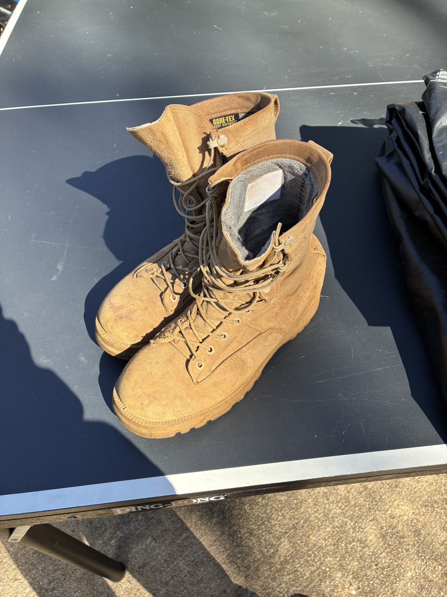 Belleville Gore-Tex Combat Boots – Vibram Sole – Tan