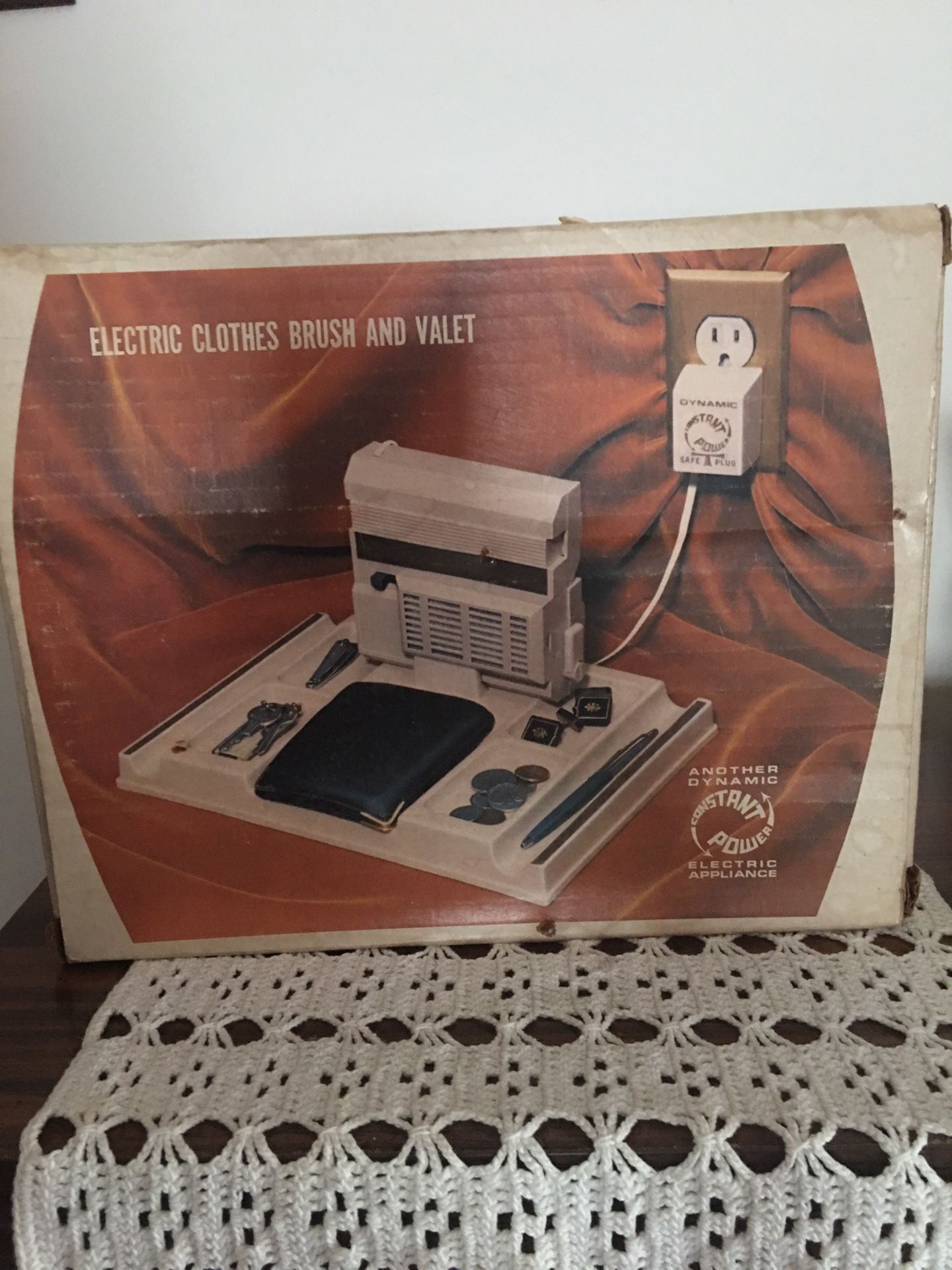 Vintage Another Dynamics Electric Clothes Brush and Valet