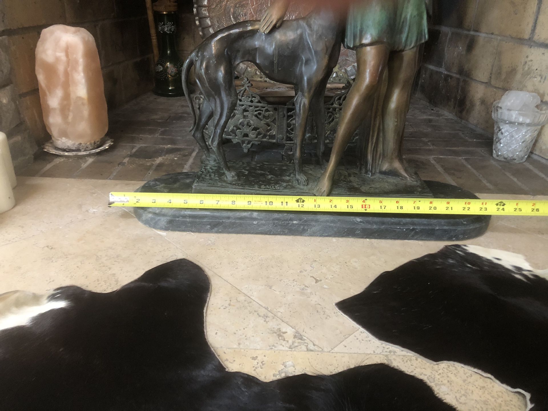 Unique bronze sculpture ~2 feet tall