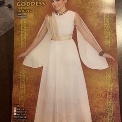 Halloween Costume Golden Goddess