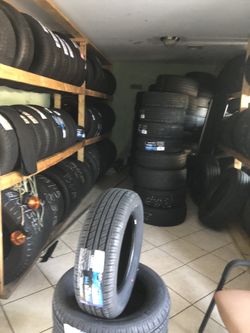 New used tires