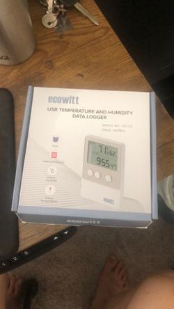 Temperature and Humidity Data Logger