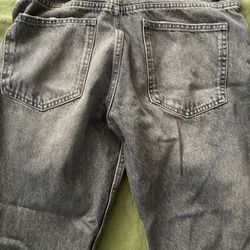 Zara grey acid wash jeans Size 6