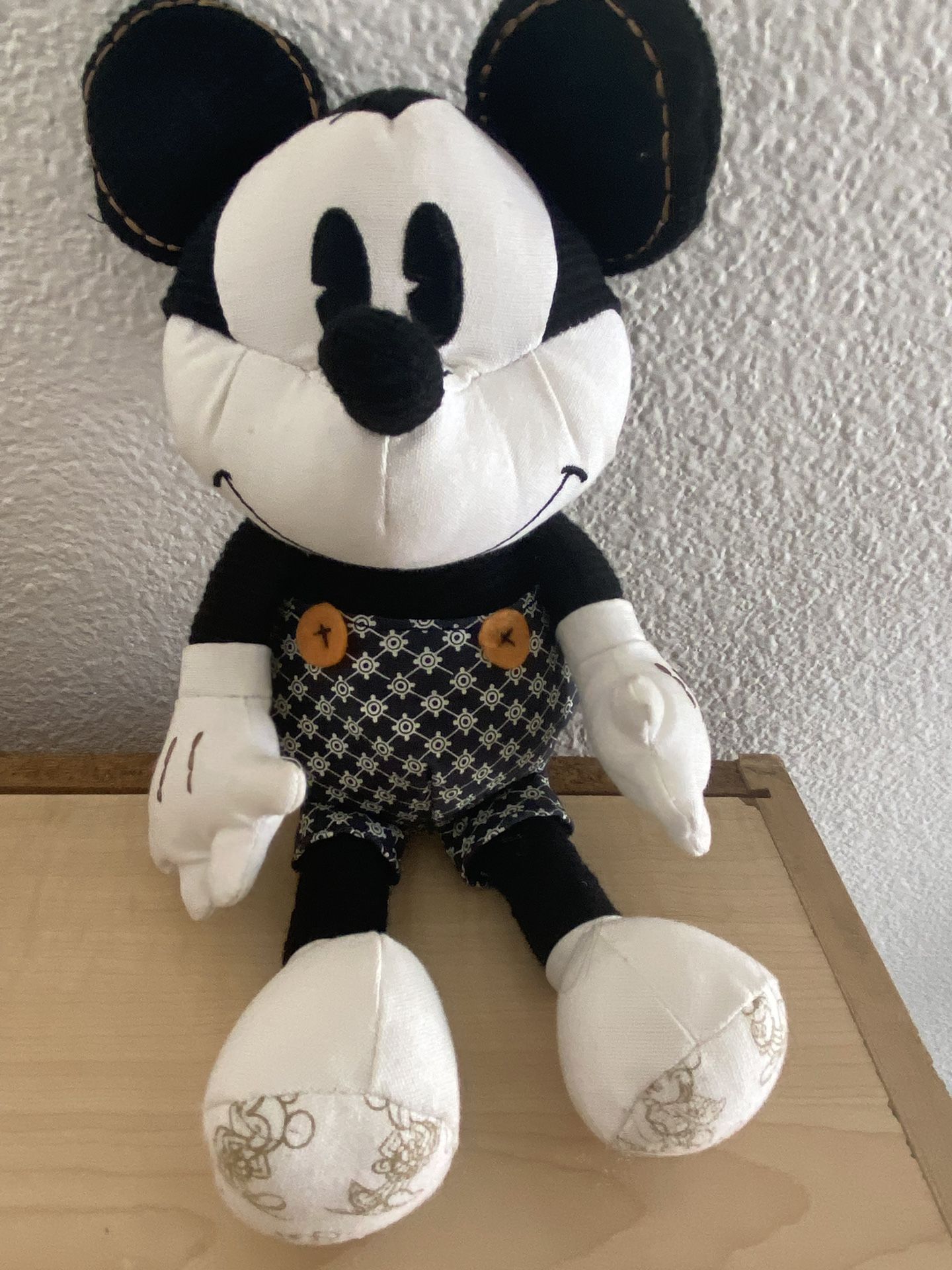 Vintage Hallmark Mickey Mouse Plushie 