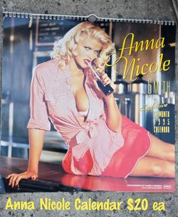1995 Anna Nicole Calendar