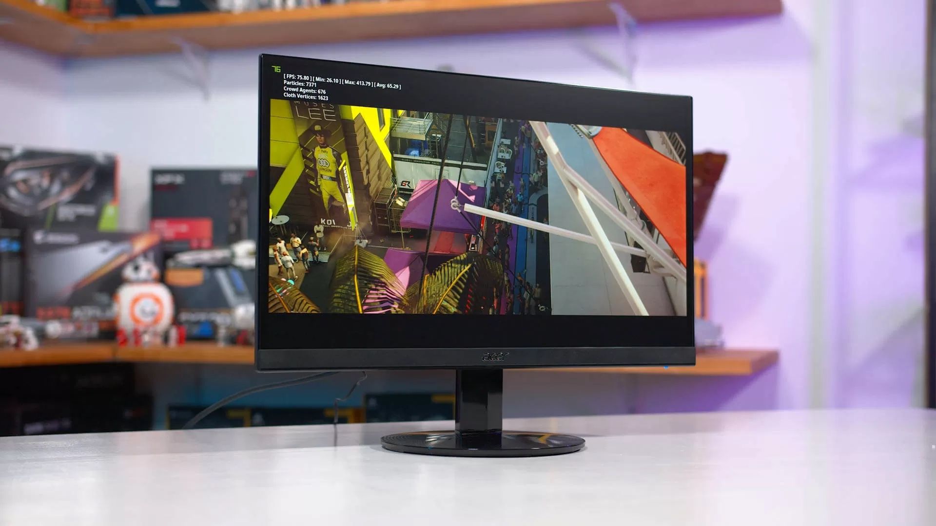 Acer SB220Q bi 21.5” IPS Monitor – Full HD, Ultra Slim, HDMI/VGA