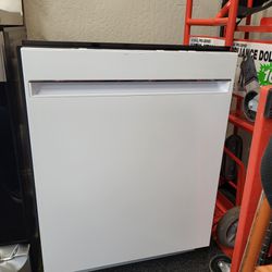 2021 New White GE Dishwasher