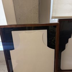 Custom Wood Jersey Display Frame (Magnetic) – Large Sports Memorabilia Case