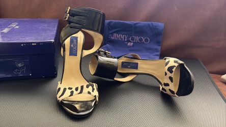 Jimmy Choo for H&M Patent leather and suede stiletto heels
