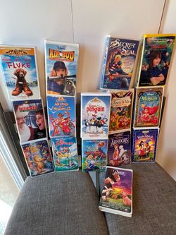 15 VHS Disney Movies