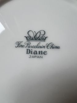 Porcelain Diane China Set