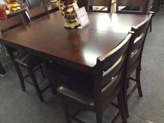 Table n 6 chairs brand new furniture