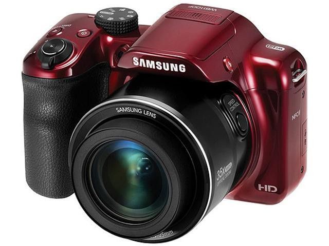 Samsung digital camera..model number WB1100F. WI-FI AND FNC CONNECTIVITY, 35X ZOOM, 16.2 MEGA PIXEL, 720 HD VIDEO.