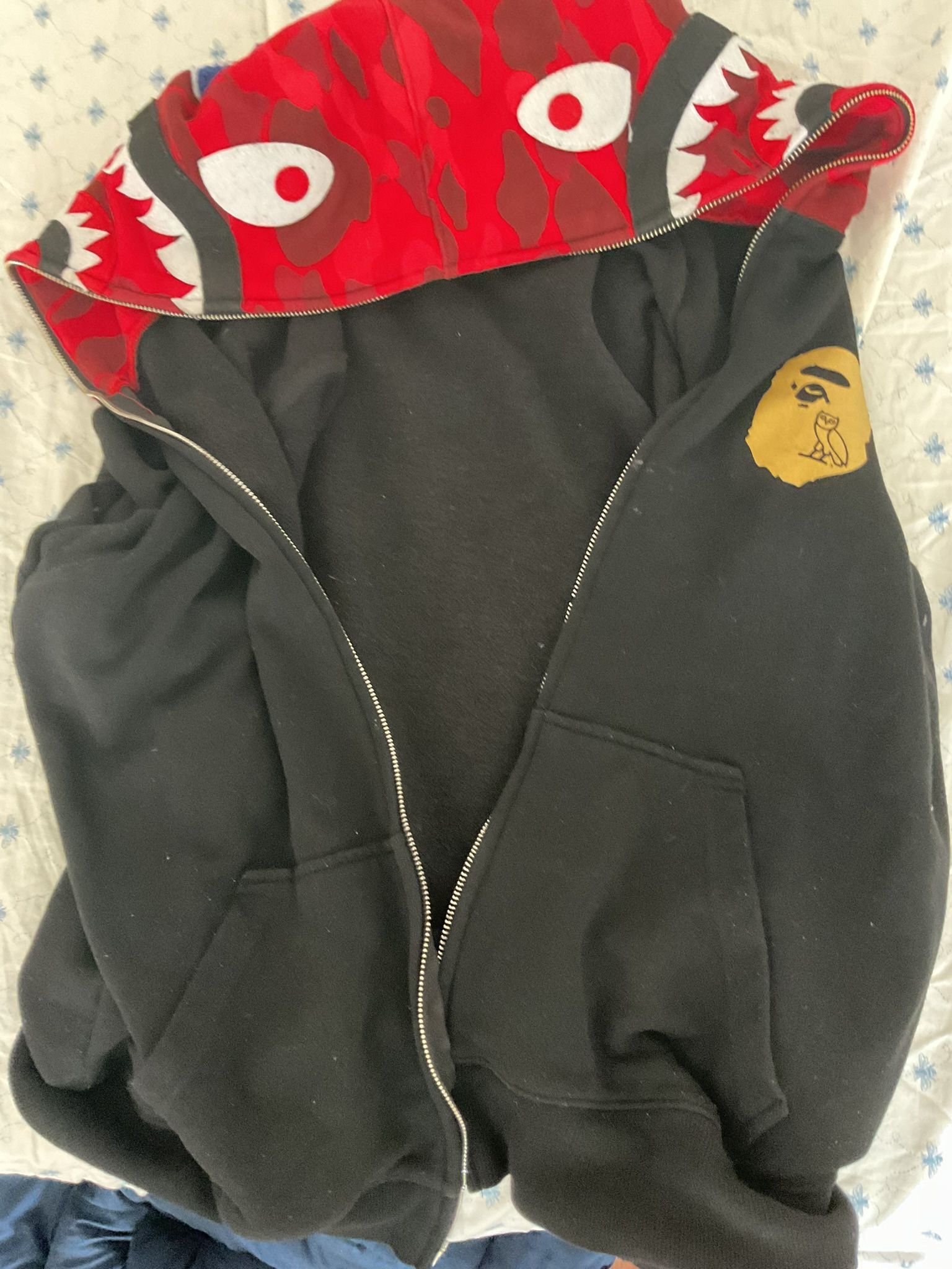 bape x ovo hoodie RARE
