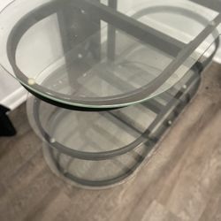 3 Tier Glass TV Stand 