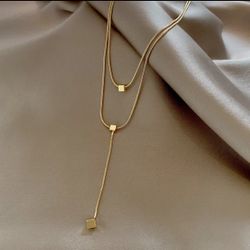 New Minimalist Double Layers Necklace, Pick 2 Jewelry Free Shipping 