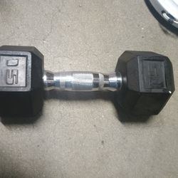 15 Lb Dumbbell 
