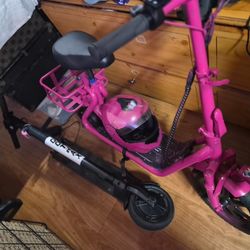 Customized Pink electric Scooter