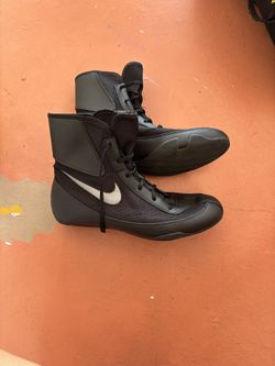 Black Nike Boxing Shoes