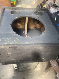 Large Empty Speaker Box