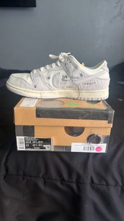 Nike dunk low off white lot 16