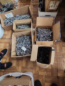 Metal Peg Hooks $50